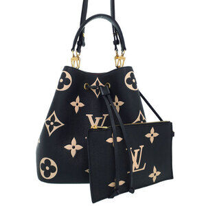 Louis Vuitton Bicolor Monogram Empreinte NeoNoe Bag